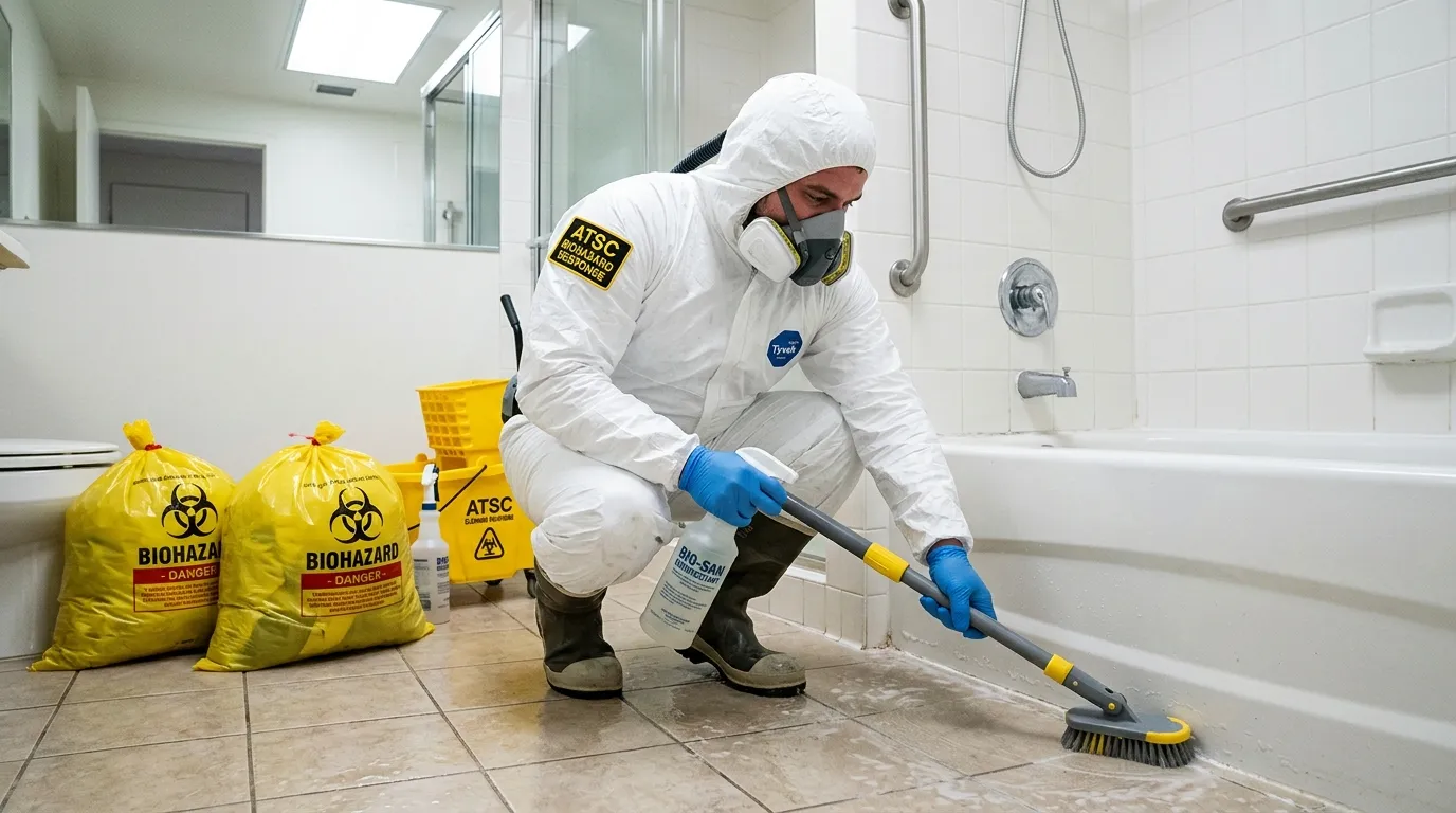 Decontamination equipment deployed for Blood Cleanup in Kensington